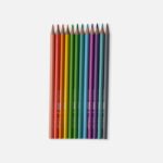 Rainbow Pastel 12 Pcs Color Pencil - Image 2