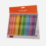 Y-Plus+ 24 Pcs Rainbow Pastel Color Pencil - Image 2