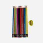 We-Tri 12 Pcs Erasable Color Pencil - Image 2