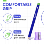 Y-Plus+ 3pcs Eraser Pen with Sharpener - Image 4