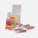 Y-Plus+ Neon Small Pencil Eraser - 1pc