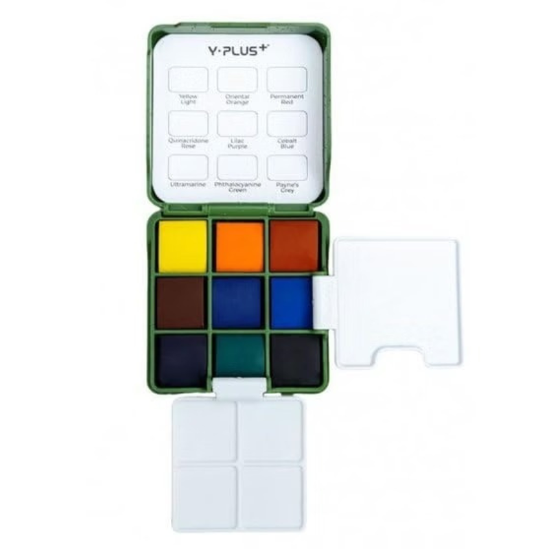 Y-Plus-Pocket-Watercolor-Set-6.png Y-Plus+ Pocket Water Color Set - Image 1