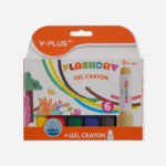 Y-Plus+ 6 Pcs Flashdry Gel Crayon - Image 4