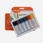 Y-Plus+ 6 Pcs Flashdry Gel Crayon
