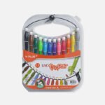 Y-Plus+ Parrot 12 Colors Fibre Pen - 12Pcs - Image 2