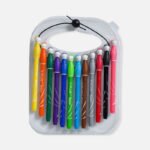 Y-Plus+ Parrot 12 Colors Fibre Pen - 12Pcs - Image 4