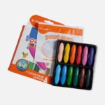 Y-Plus+ 12 Pcs Peanut Crayon