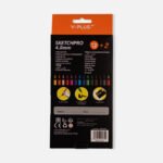 Sketchpro 12+2 Pcs 4.0 mm Color Pencil - Image 4