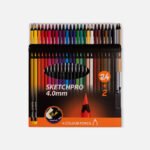 SketchPro 24+2 Pcs 4.0 mm Color Pencil - Image 3