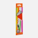 Y-Plus+ Star Neon with eraser 8 mm HB Pencil - 6Pcs - Image 13