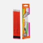 Y-Plus+ Star Neon with eraser 8 mm HB Pencil - 6Pcs - Image 11