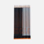 Y-Plus+ Star with Eraser Pencil - 12Pcs - Image 2