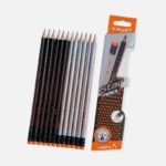 Y-Plus+ Star with Eraser Pencil - 12Pcs