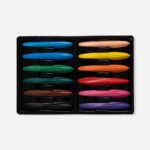 Y-Plus+ 12 Pcs Triangular Peanut Crayon - Image 2