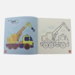 Y-Plus Amazing Small Vehicles Coloring Book