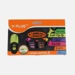 Y-Plus+ MiniGlo Soft Tip Washable Mini Highlighter - 1pcs