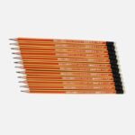 Y-Plus+ Smart Stripe 2B Pencil With Eraser - 12 pcs Box
