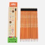 Y-Plus+ Smart Stripe 2B Pencil With Eraser - 12 pcs Box