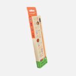 Y-Plus+ Smart Stripe 2B Pencil With Eraser - 12 pcs Box