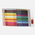 Y-plus+ STAR DOU Non Toxic 24 Colour Pencil + Sharpener - 24pcs Box